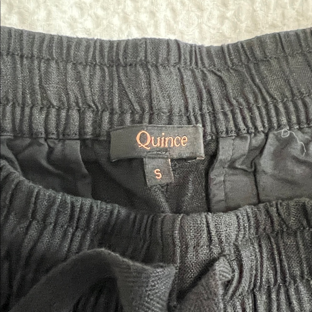 Quince Women's Black Athletic Shorts - Picture 2 of 3